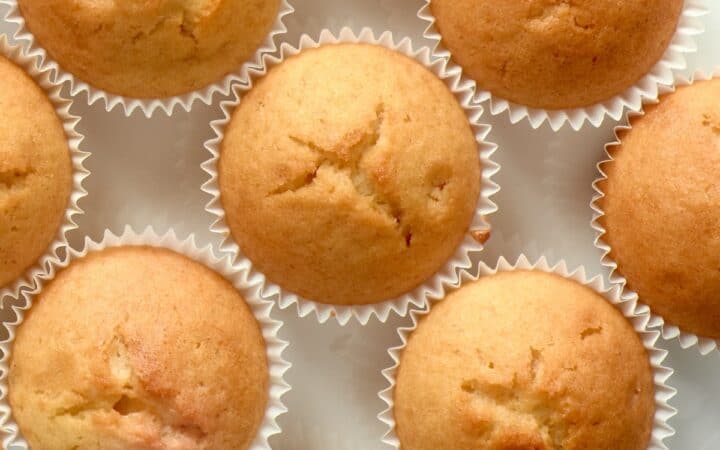 Close up image of Lemon Muffins