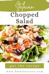 Italian Chopped Salad Recipe | Hearty Chopped Salad – TwoSleevers