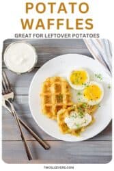 Potato Waffles | Crispy And Fluffy Potato Waffle Recipe – TwoSleevers
