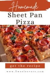 Sheet Pan Pizza Recipe | Household-Pleasant Meal – TwoSleevers