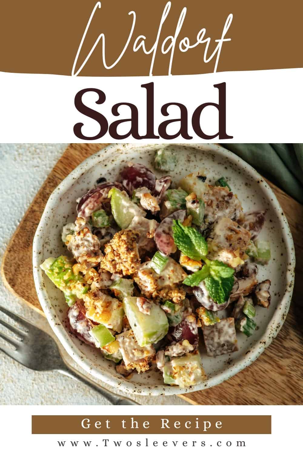Waldorf Salad Recipe | Classic Salad With A Modern Twist - TwoSleevers