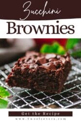 Zucchini Brownies Recipe | Moist And Fudgy Brownies – TwoSleevers