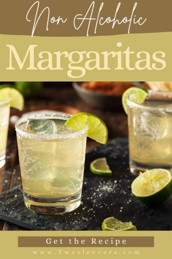 Virgin Margaritas Pin with text overlay