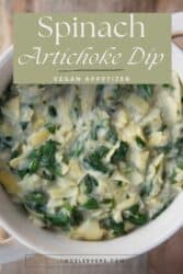 Vegan Spinach Artichoke Dip Recipe | Dairy-Free Appetizer – TwoSleevers