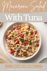 Tuna Macaroni Salad Recipe | Instantaneous Pot Macaroni Salad