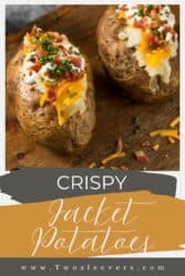 Jacket Potatoes Pin with text overlay