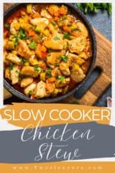 Gradual Cooker Hen Stew Recipe | Straightforward And Comforting Stew – TwoSleevers