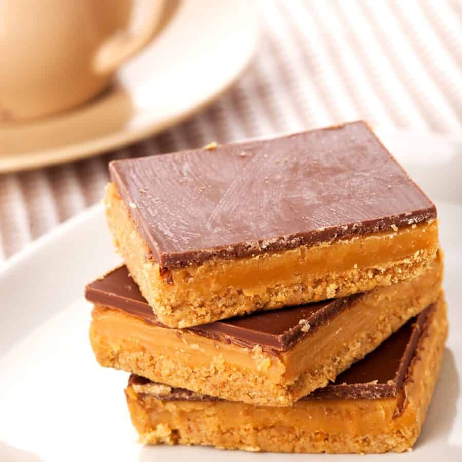 Close up image of Twis Bars on a plate