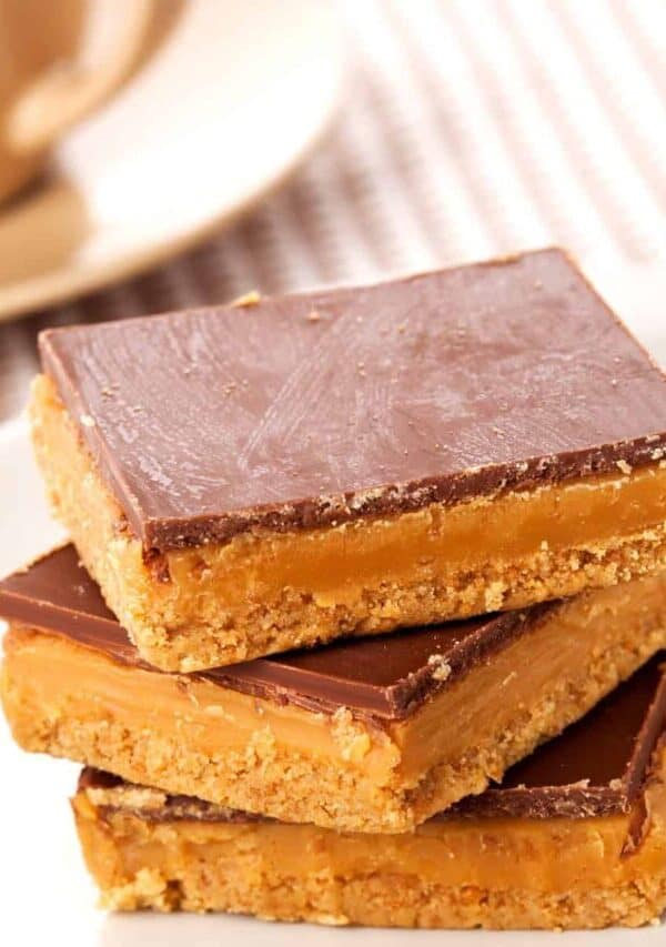 Close up image of Twis Bars on a plate
