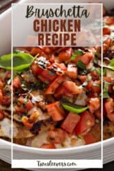 Bruschetta Hen Recipe | Italian Herbed Hen Recipe