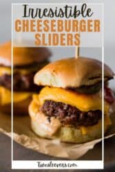 Cheeseburger Sliders Recipe | Hawaiian Roll Burger Sliders