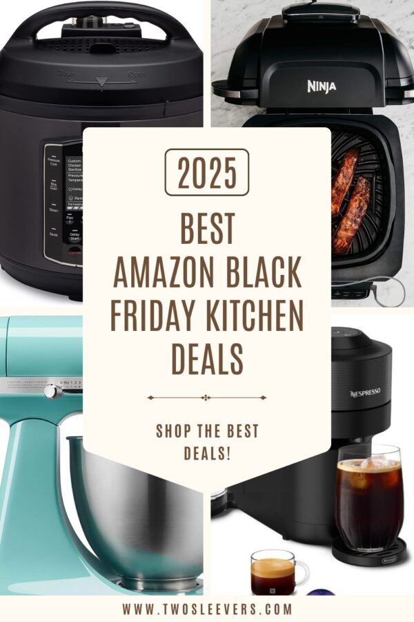 Four Part Grid of 2025 Amazon Black Friday Deals