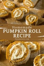 Pumpkin Roll Pin with text overlay