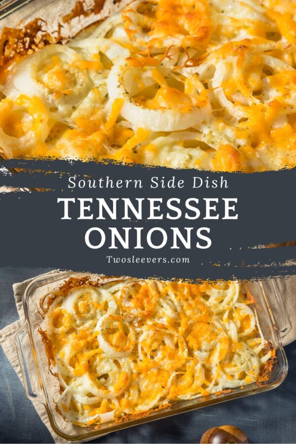Tennessee Onions Pin with text overlay