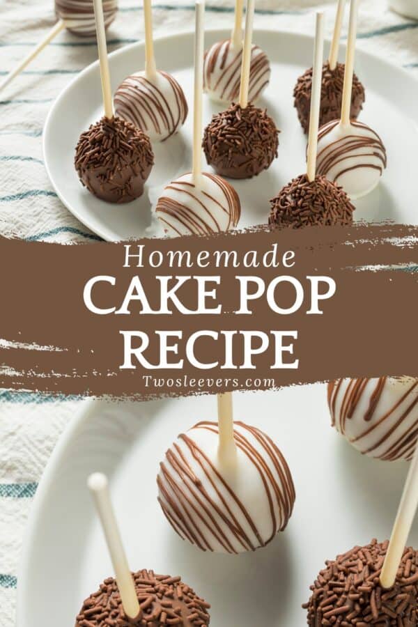 Cake Pops Pin with text overlay