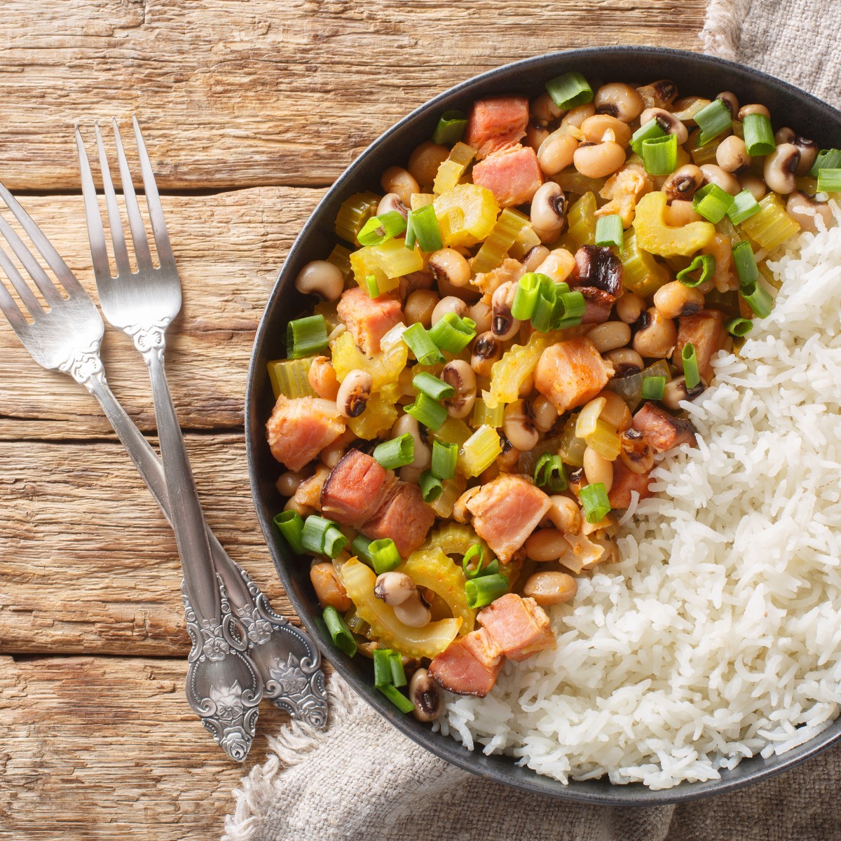 Hoppin' John Recipe | Black-Eyed Pea And Rice Stew-image