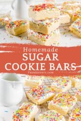 Sugar Cookie Bars | Easy Sugar Cookie Bar Recipe