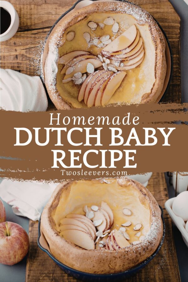 Dutch Baby Pin with text overlay