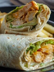 Buffalo Chicken Wrap Recipe | Healthy Buffalo Chicken Wrap