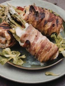 Asparagus Stuffed Chicken Thigh Recipe | Keto Stuffed Chicken