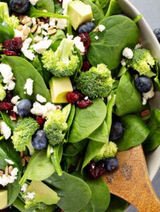 Blueberry Salad Recipe | Blueberry Spinach Salad