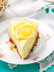 Lemon Cheesecake Recipe | Easy Homemade Cheesecake
