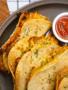 Air Fryer Crispy Chicken Tacos | Easy Crispy Chicken Taco Recipe