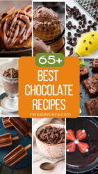 9 part grid of the best chocolate recipes with text overlay