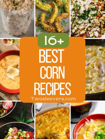 9 Part Grid of the best corn recipes with text overlay