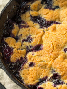Blueberry Cobbler Recipe | Old Fashioned Blueberry Cobbler