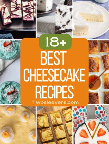 9 part Best Cheesecake Recipes grid image with text overlay
