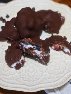 Frozen Yogurt Fruit Clusters | Easy Frozen Yogurt Clusters Recipe