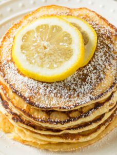 Lemon Ricotta Pancakes | Fluffy Lemon Pancake Recipe
